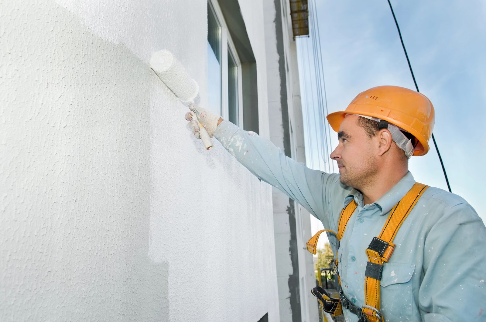 Commercial building painting service