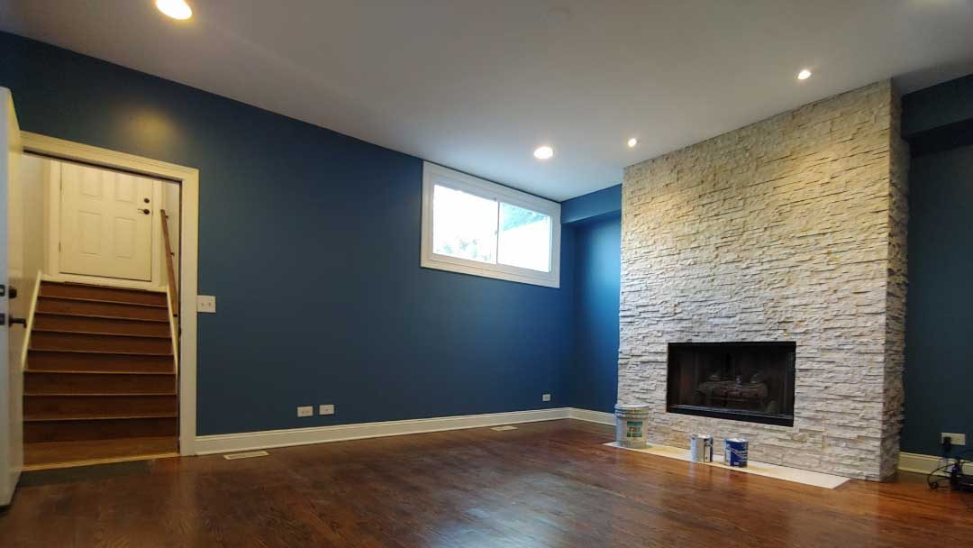 Freshly painted residential interior in New York